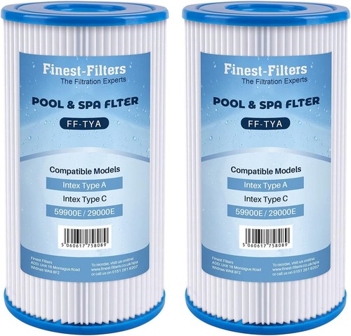 Swimming pool pump filter - pump, 2x