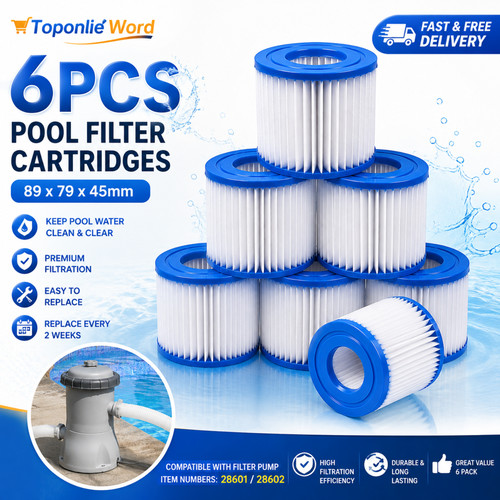 6pcs pool pump filter - 6pcs,